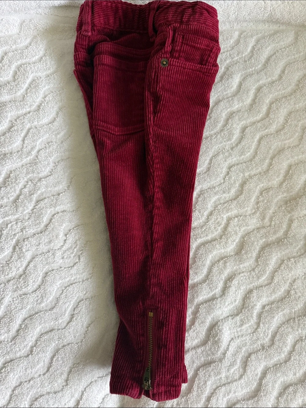 Ralph Lauren Kids Corduroy Jeans in Deep Red